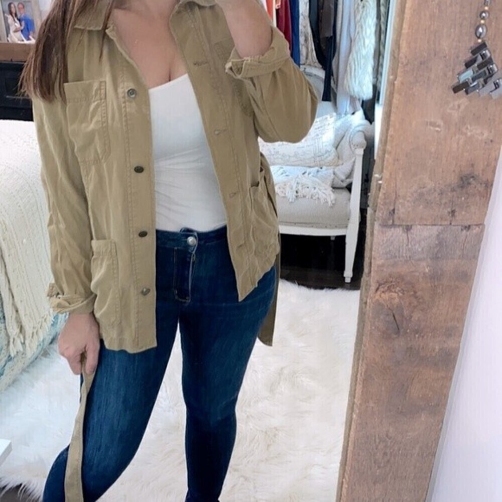 GAP belted utility jacket size small